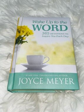 Joyce Meyer Wake Up to the Word 365 Devotions Hardcover Book